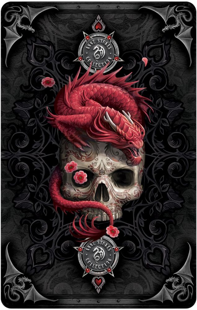 Anne Stokes Gothic Oracle card demonstrating the deck's inspired artistry — Eternal Spirit