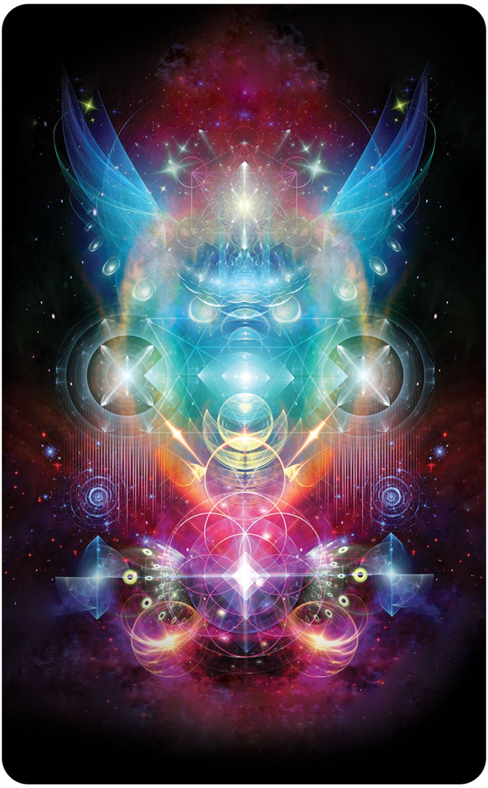 Visions of the Soul Cards card exhibiting the deck's transformative card art — Eternal Spirit