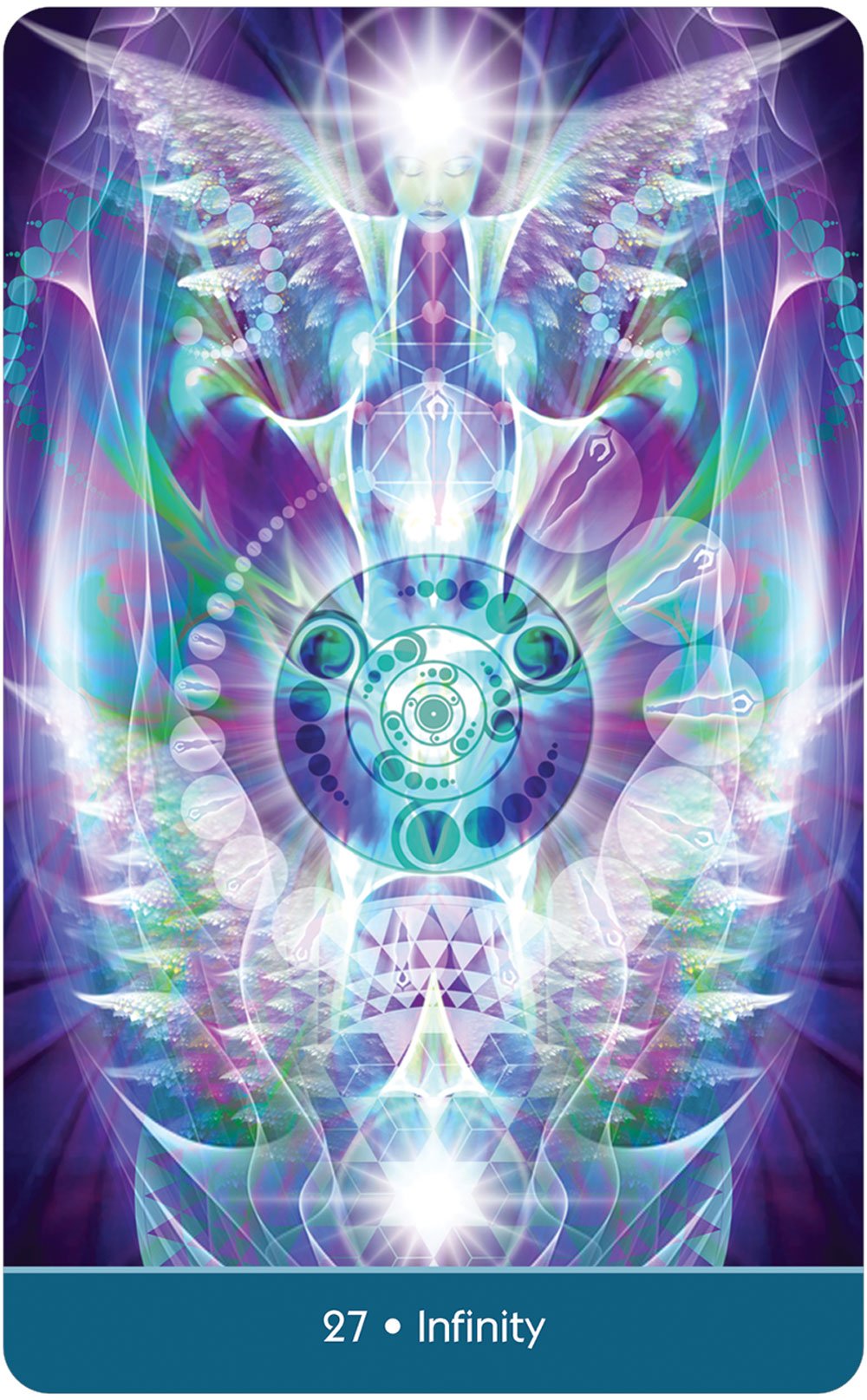 Visions of the Soul Cards card revealing the deck's deeply layered symbolism — Eternal Spirit