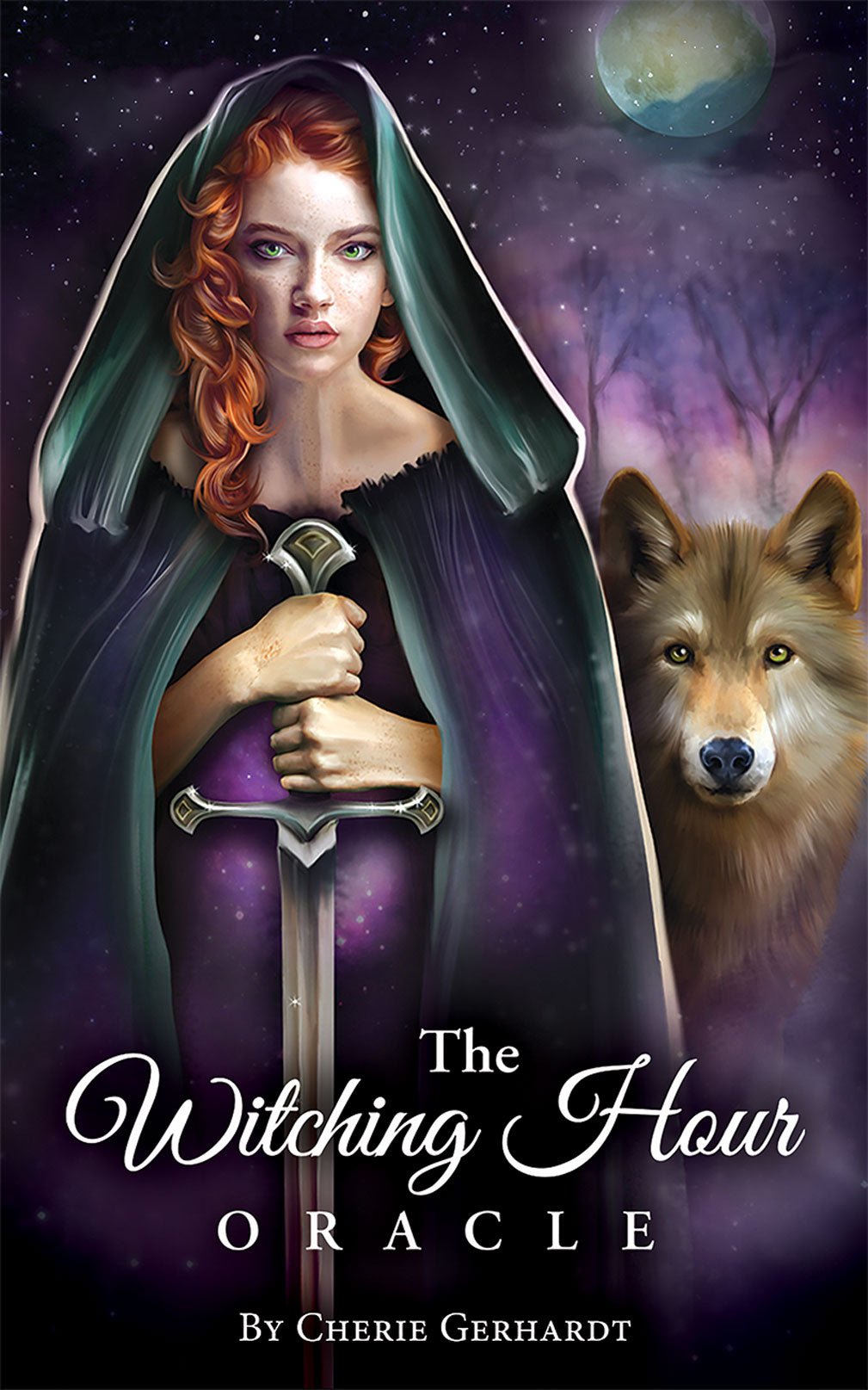 The Witching Hour Oracle box with ethereal witch by Cherise Gerhardrt — Eternal Spirit