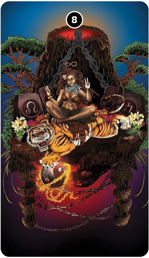 Global Fusion Intuitive Tarot card capturing the deck's intuitive artistry — Eternal Spirit
