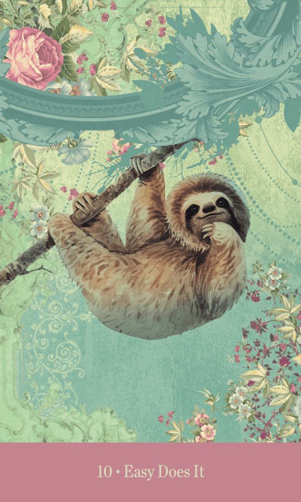 Love Who You Are card revealing the deck's deeply layered symbolism — Eternal Spirit