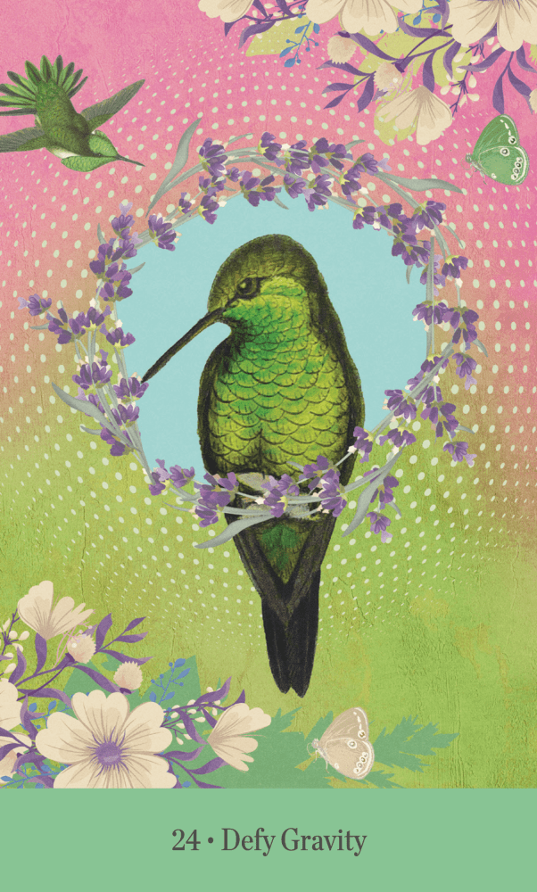 Love Who You Are card demonstrating the deck's inspired artistry — Eternal Spirit
