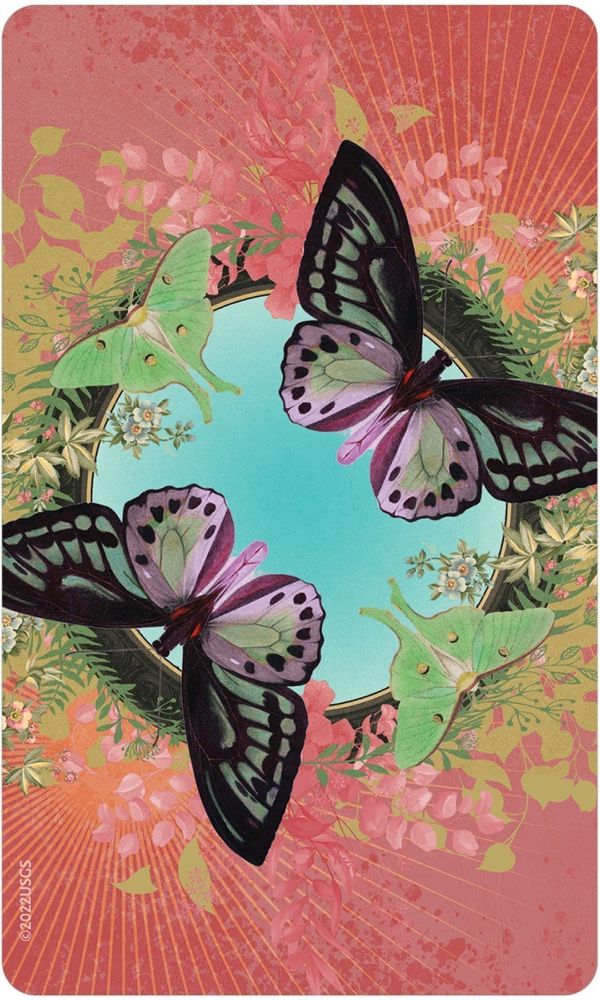 Love Who You Are card displaying the deck's hand-painted illustrations — Eternal Spirit