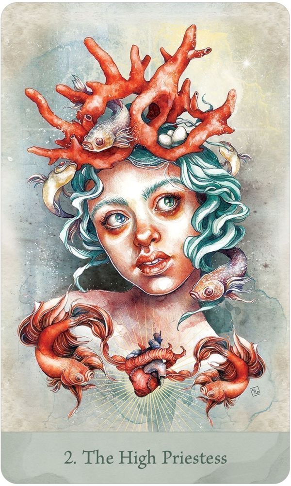 Lorenzi Tarot card capturing the deck's intuitive artistry — Eternal Spirit