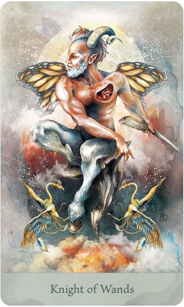 Lorenzi Tarot card sharing the deck's luminous illustration style — Eternal Spirit
