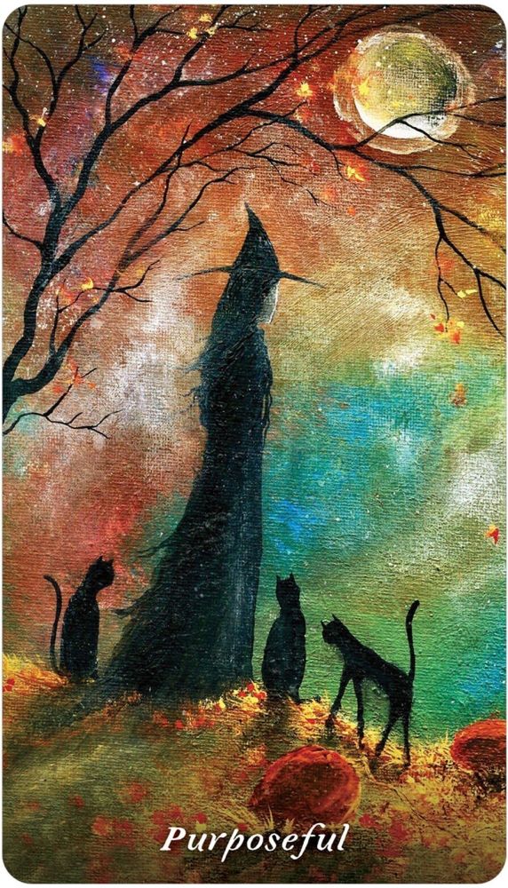 Earthly Souls and Spirits Moon Oracle card capturing the deck's intuitive artistry — Eternal Spirit