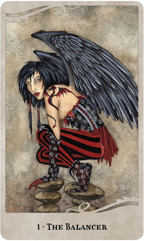 For the Love of Dragons card featuring the deck's enchanting card art — Eternal Spirit