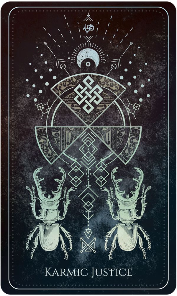 Talisman Oracle card sharing the deck's luminous illustration style — Eternal Spirit