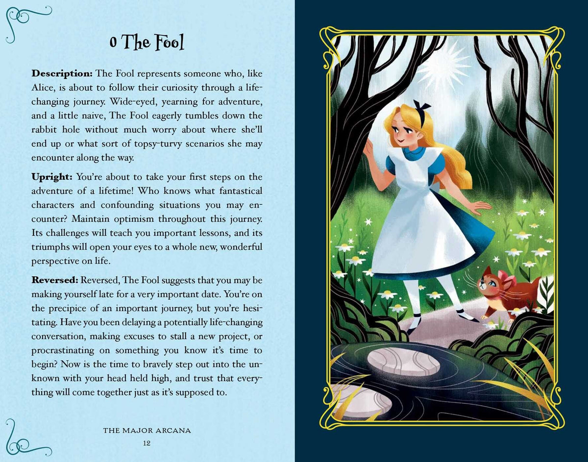 Alice in Wonderland Tarot card highlighting the deck's symbolic art — Eternal Spirit