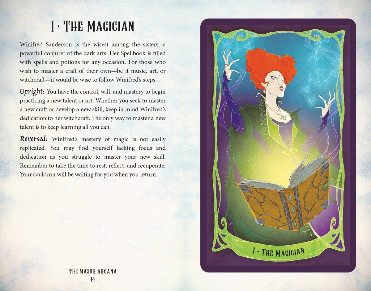 Hocus Pocus card capturing the deck's intuitive artistry — Eternal Spirit