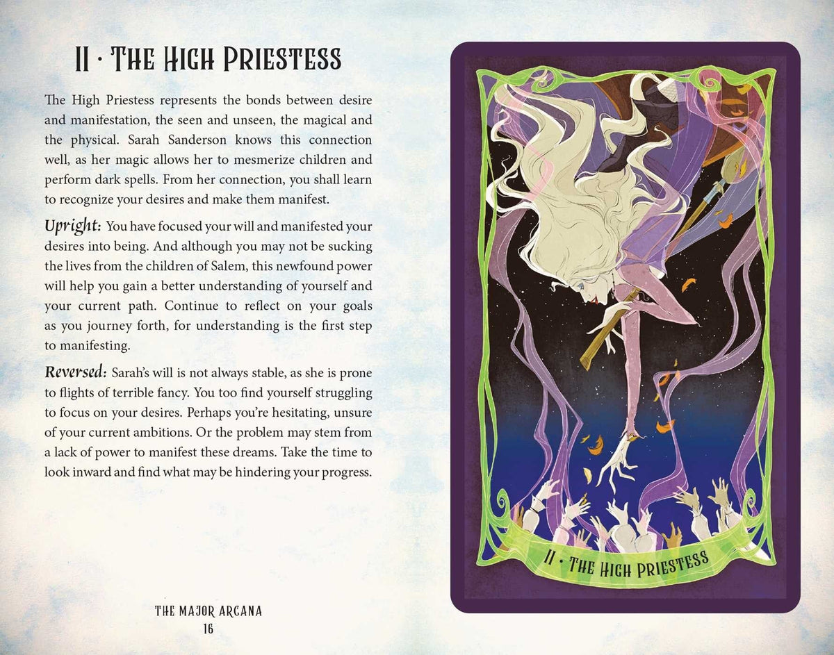 Hocus Pocus card presenting the deck's visionary illustrations — Eternal Spirit