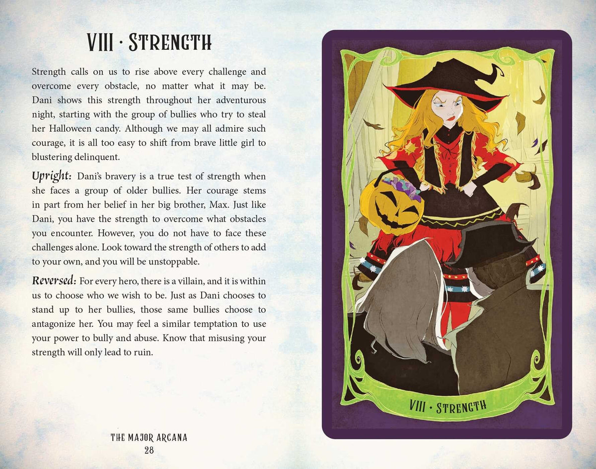Hocus Pocus card offering a glimpse of the deck's sacred imagery — Eternal Spirit