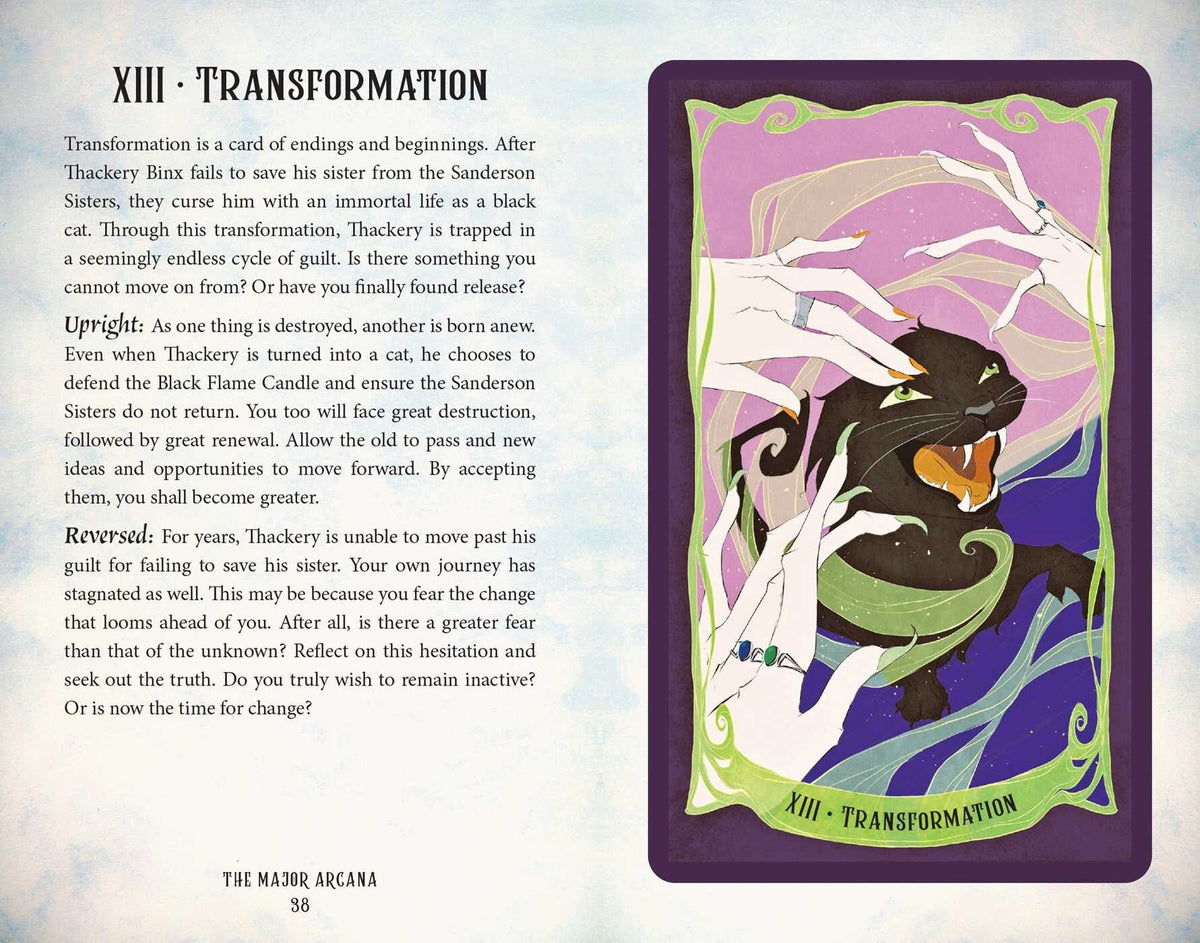 Hocus Pocus card showing the deck's detailed artistic vision — Eternal Spirit