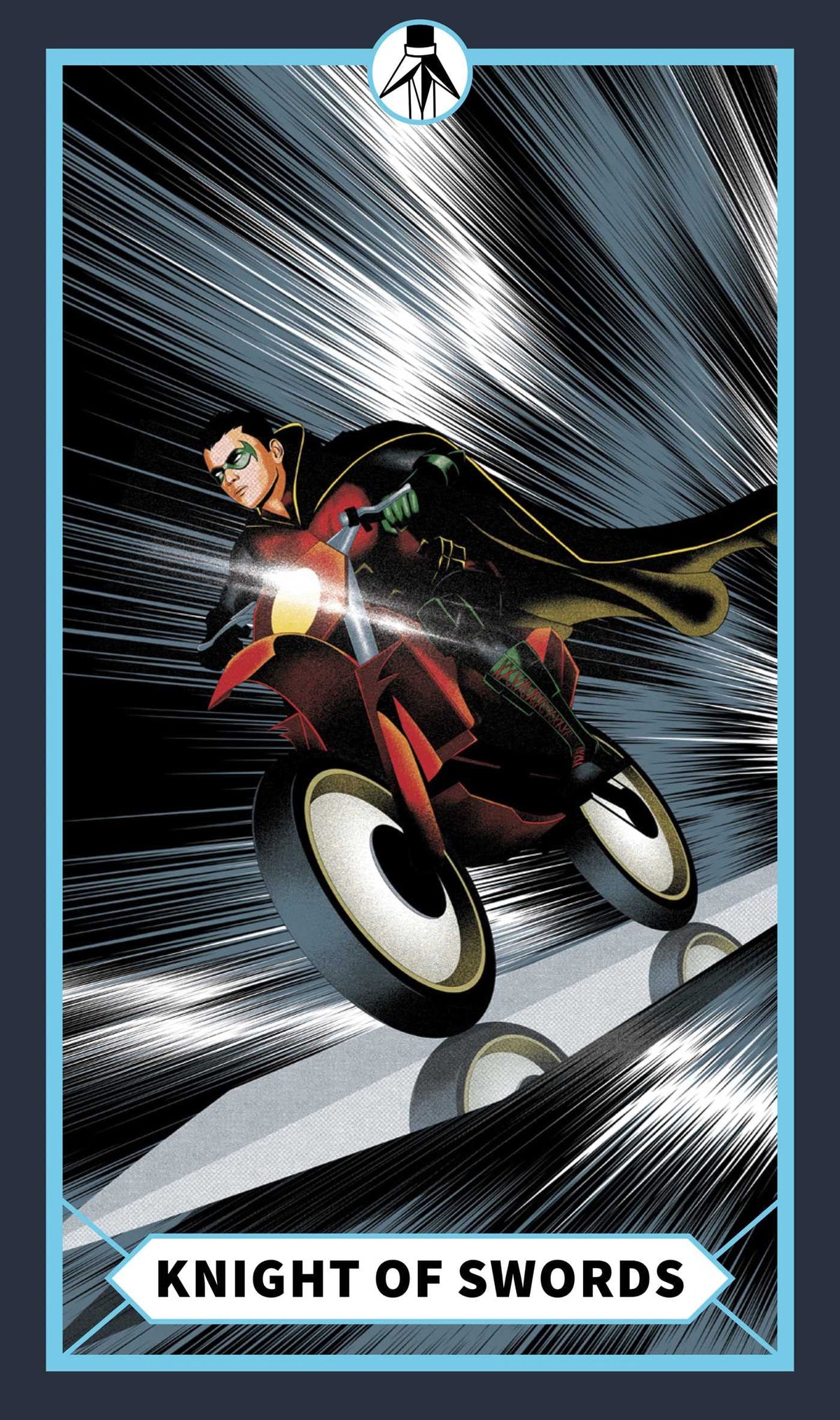 The DC Tarot card showcasing the deck's evocative imagery — Eternal Spirit