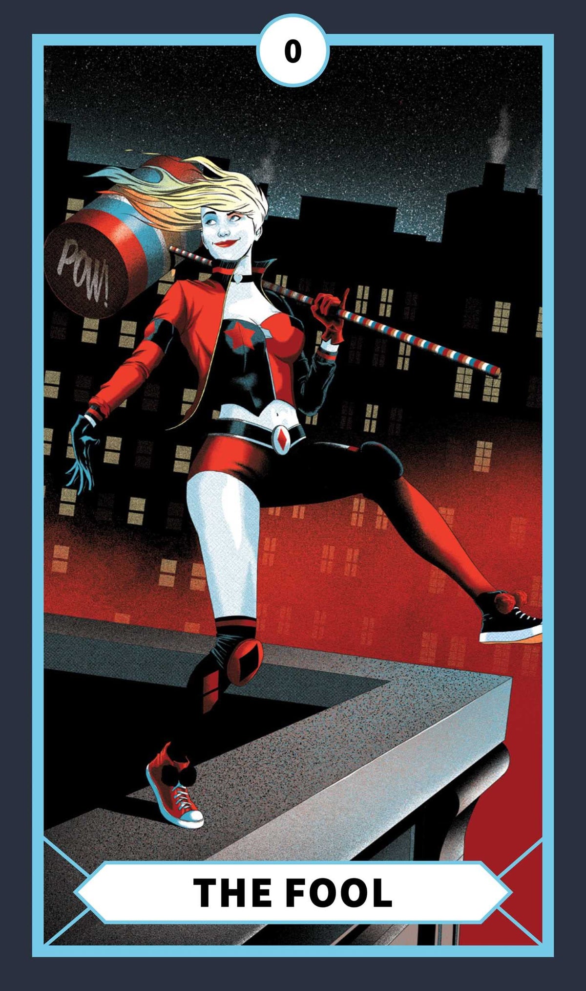 The DC Tarot card displaying the deck's hand-painted illustrations — Eternal Spirit