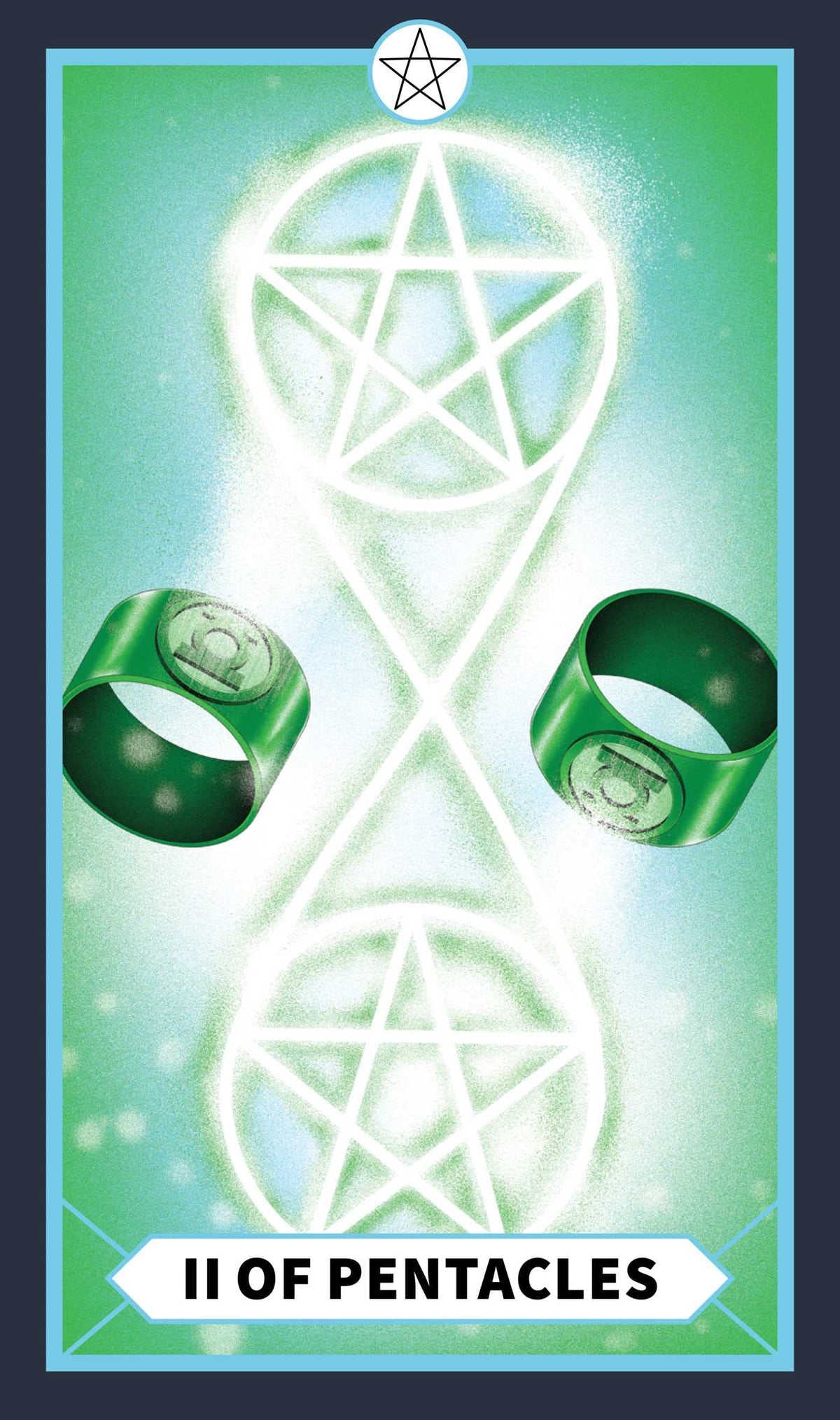 The DC Tarot card highlighting the deck's symbolic art — Eternal Spirit