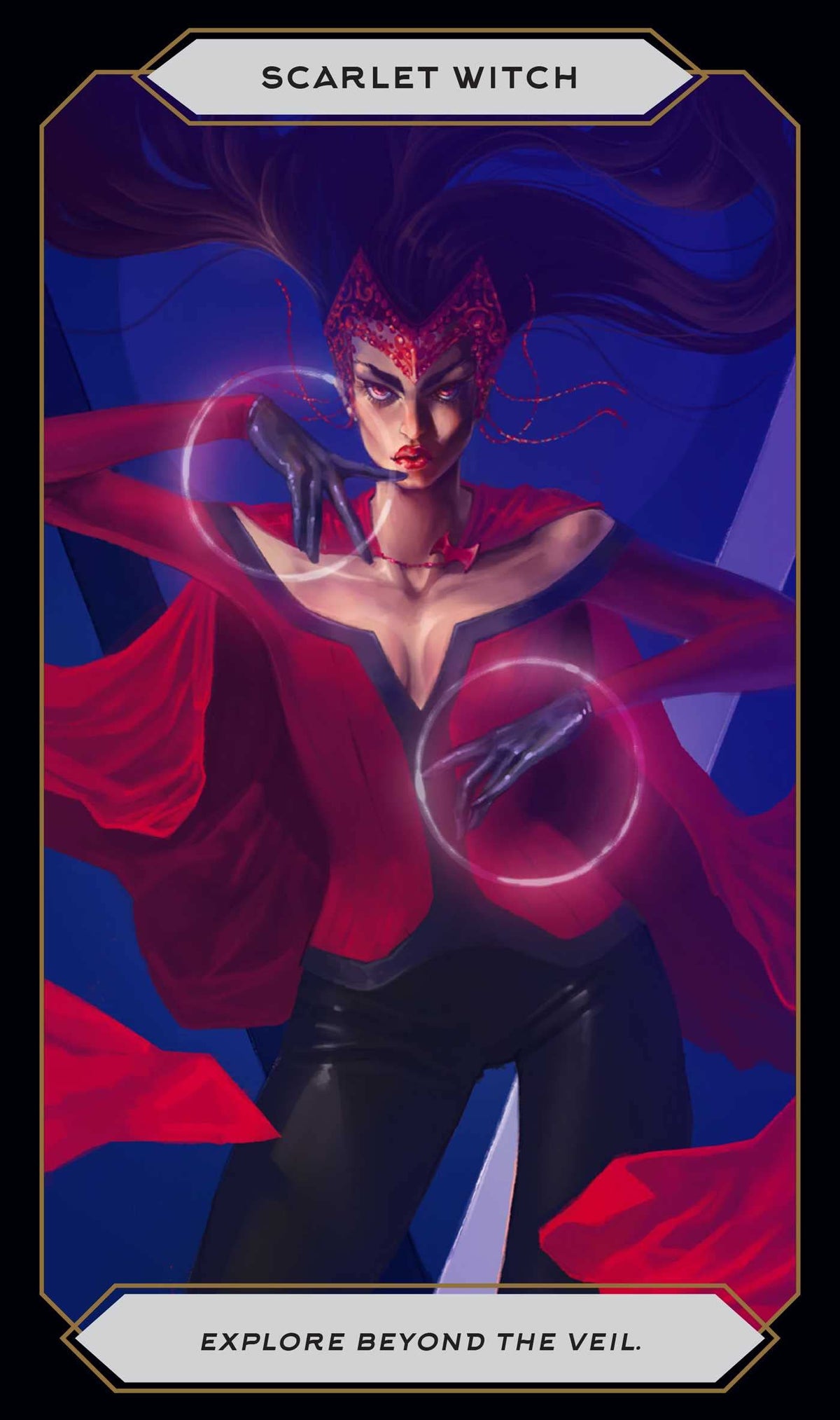 Magic of Marvel Oracle card reflecting the deck's transcendent artwork — Eternal Spirit
