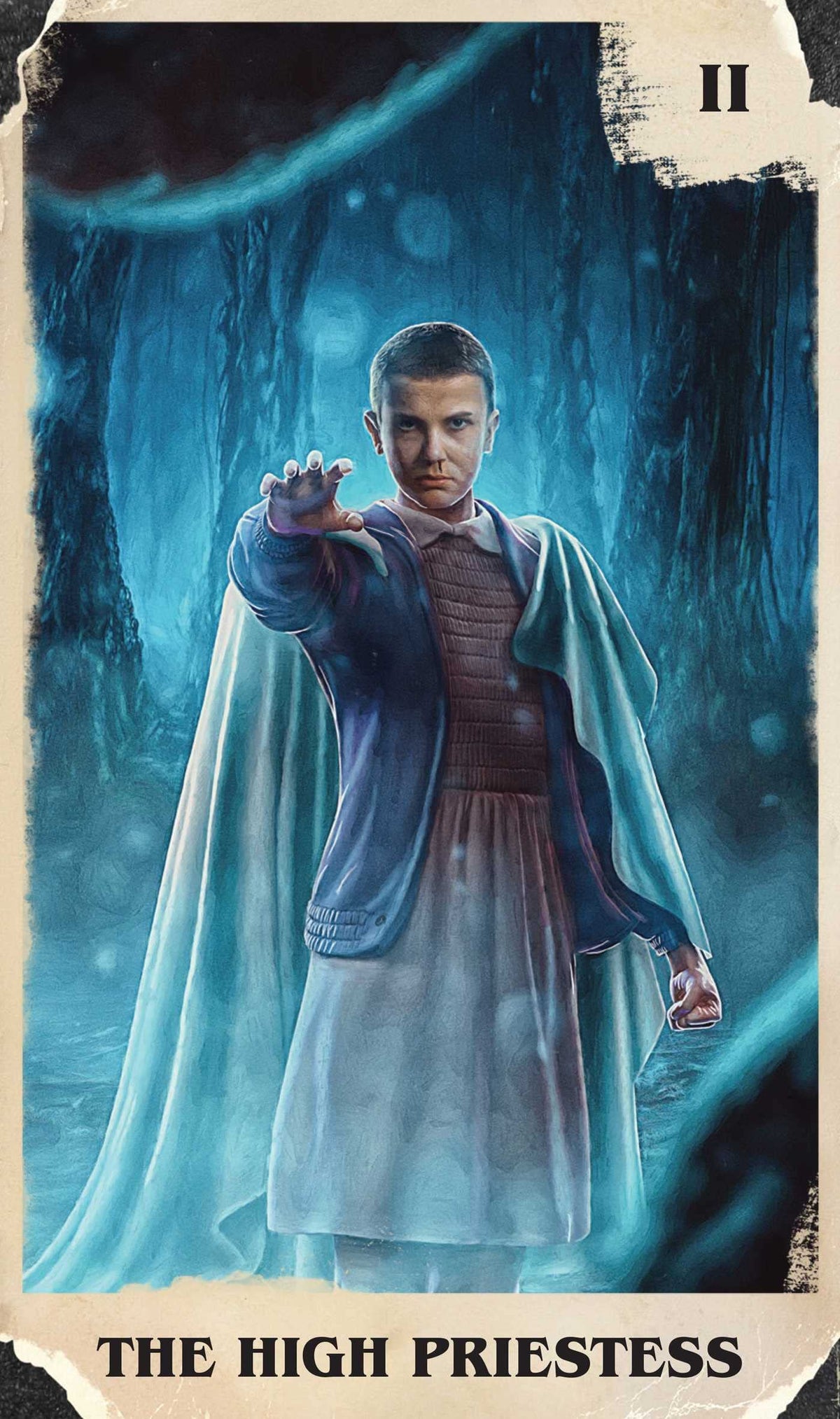 Stranger Things Tarot card exploring the deck's contemplative imagery — Eternal Spirit