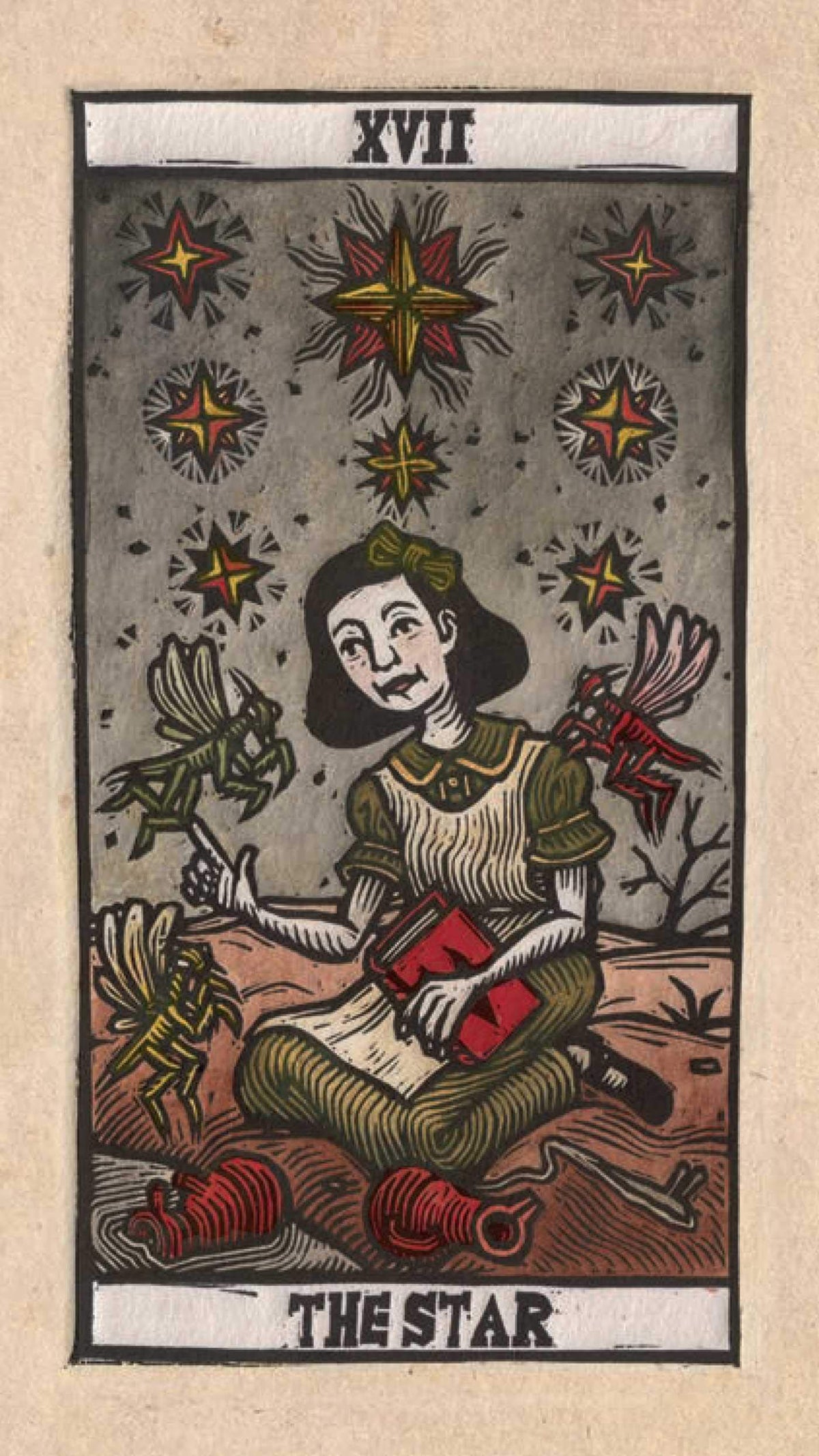 Tarot del Toro card exploring the deck's contemplative imagery — Eternal Spirit