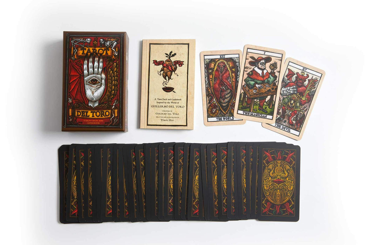 Tarot del Toro card sharing the deck's luminous illustration style — Eternal Spirit