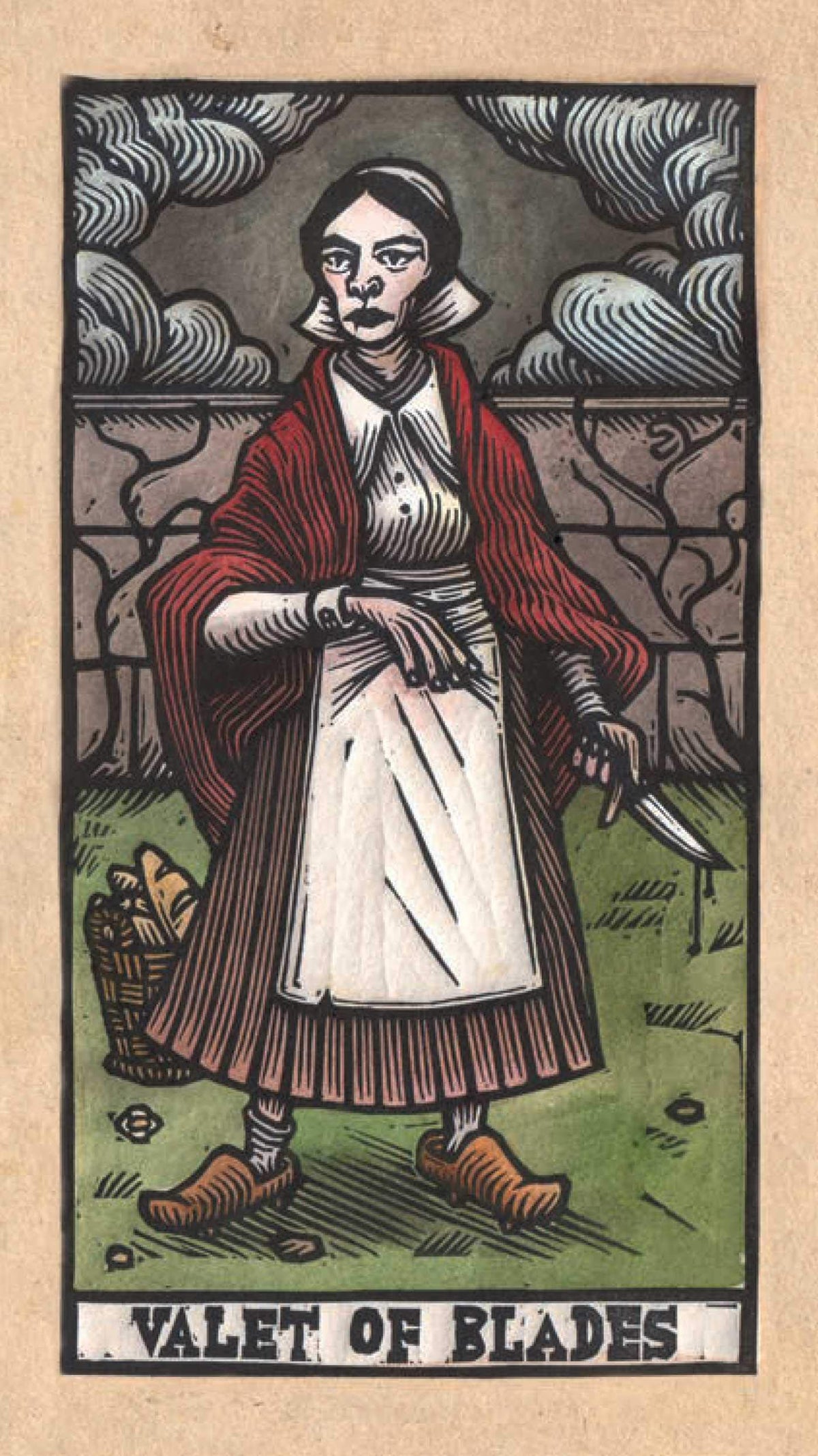 Tarot del Toro card presenting the deck's visionary illustrations — Eternal Spirit