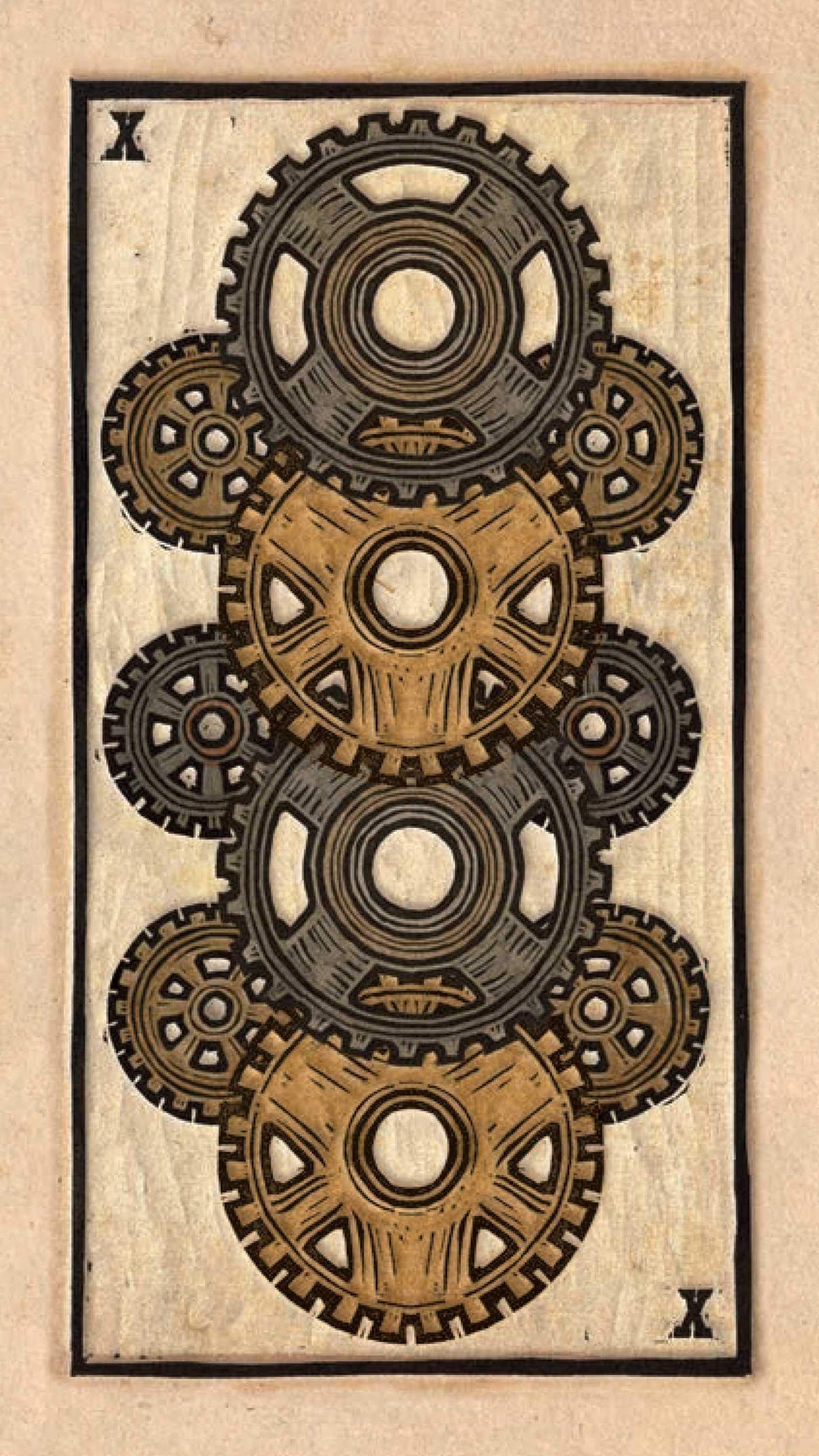 Tarot del Toro card offering a glimpse of the deck's sacred imagery — Eternal Spirit