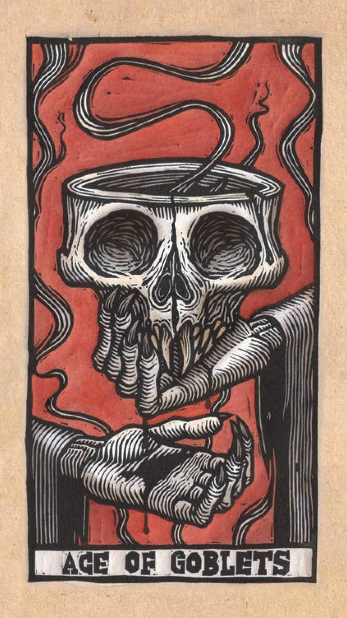 Tarot del Toro card showing the deck's detailed artistic vision — Eternal Spirit