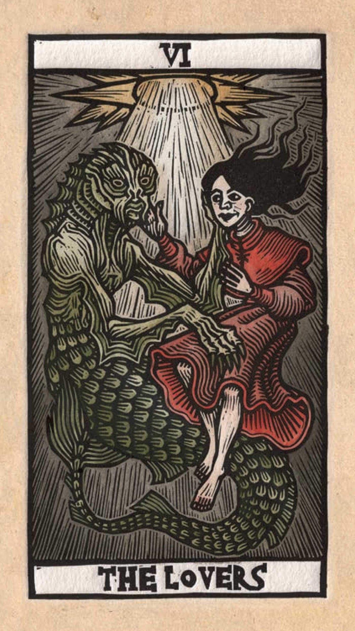 Tarot del Toro card featuring the deck's enchanting card art — Eternal Spirit
