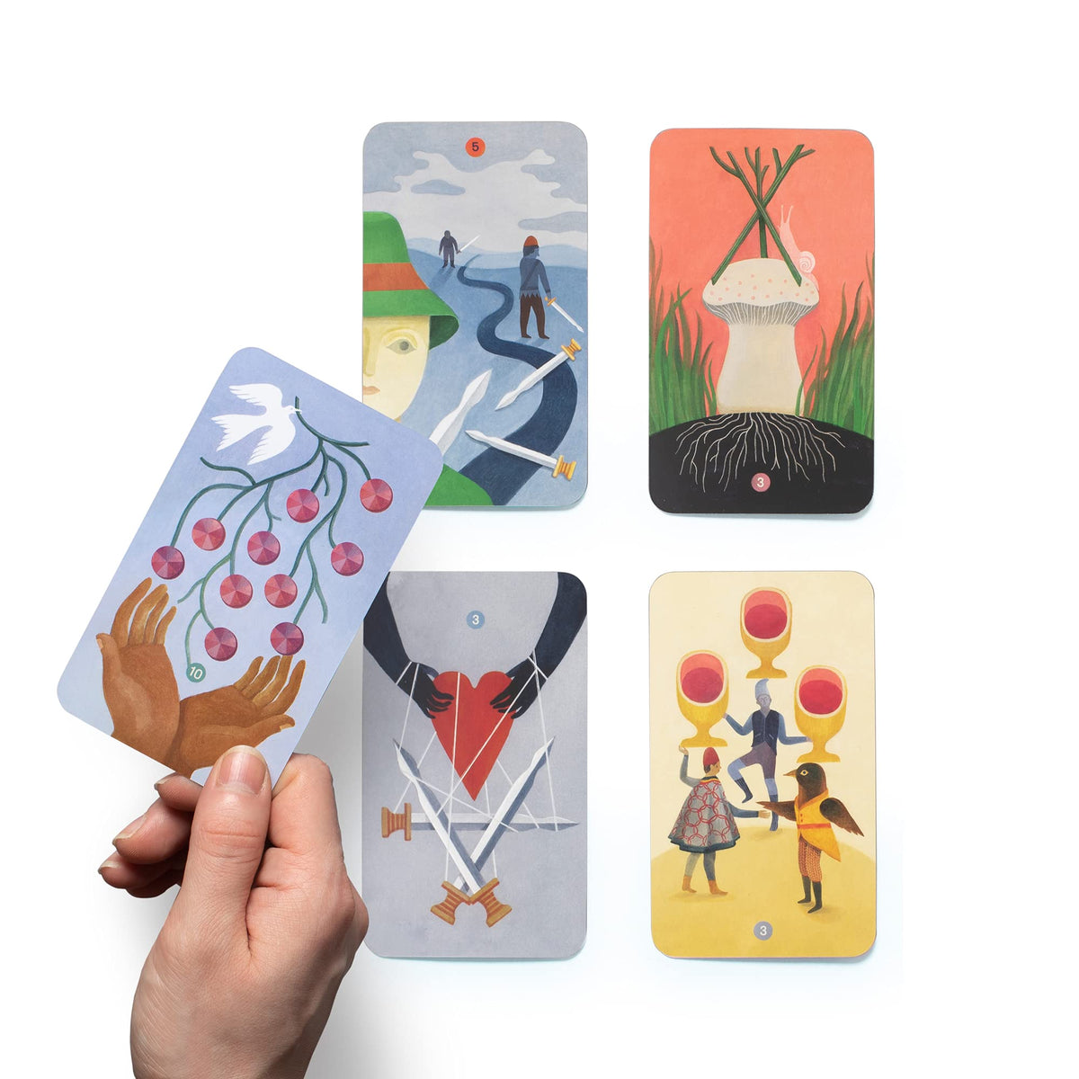 Tarot for all Ages card exhibiting the deck's transformative card art — Eternal Spirit