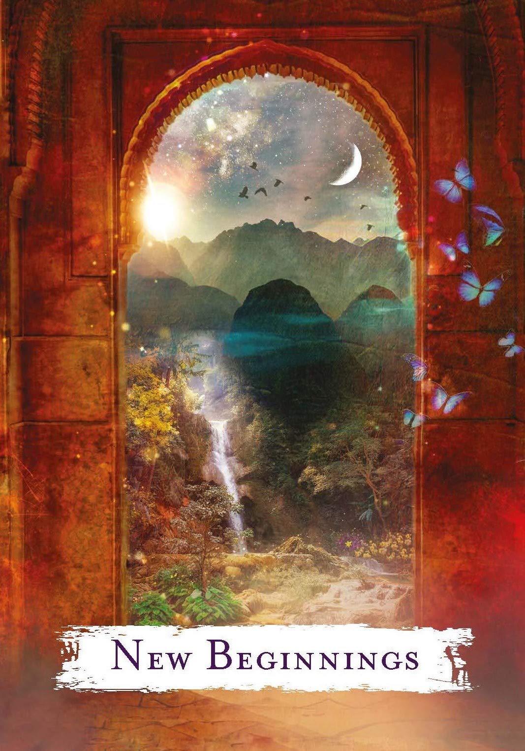 Spellcasting Oracle card reflecting the deck's transcendent artwork — Eternal Spirit