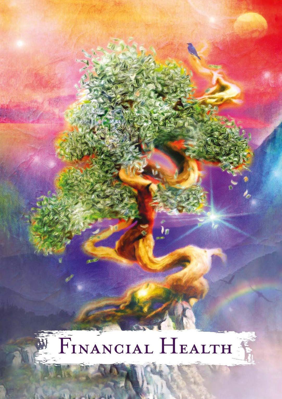 Spellcasting Oracle card portraying the deck's otherworldly aesthetic — Eternal Spirit