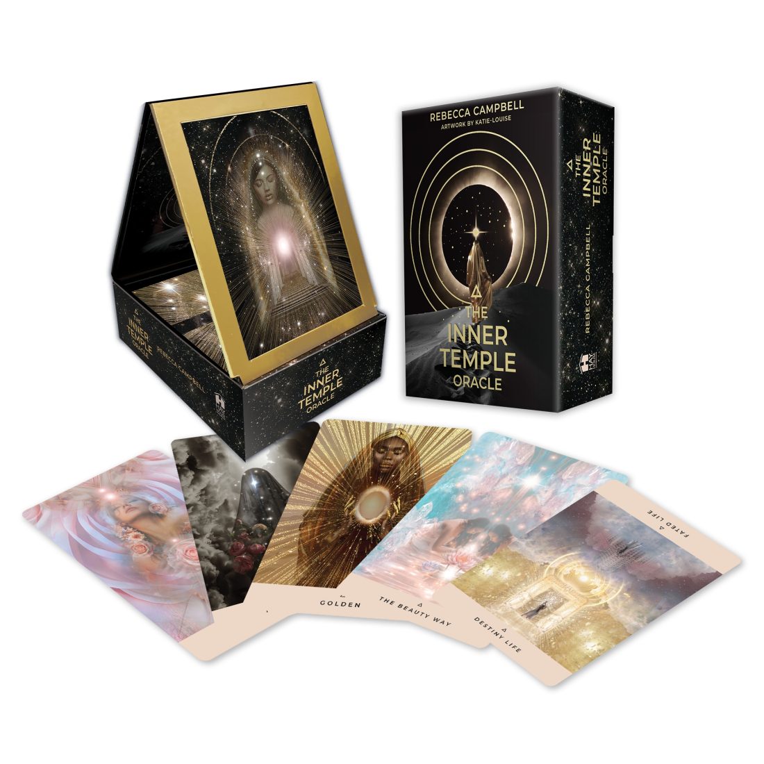 The Inner Temple Oracle Cards by Rebecca Campbell, box cover