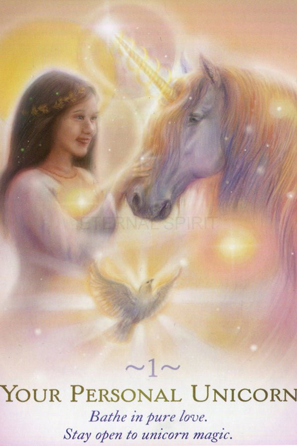 The Magic of Unicorns card highlighting the deck's symbolic art — Eternal Spirit