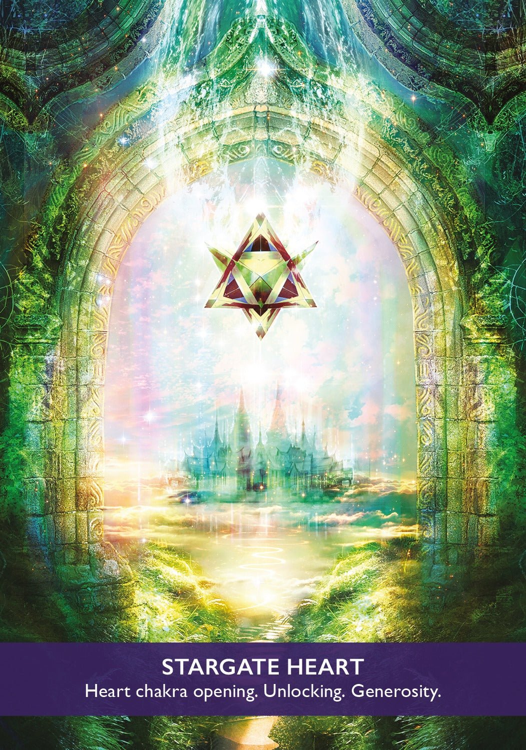 Gateway of Light Activation Cards card displaying the deck's hand-painted illustrations — Eternal Spirit