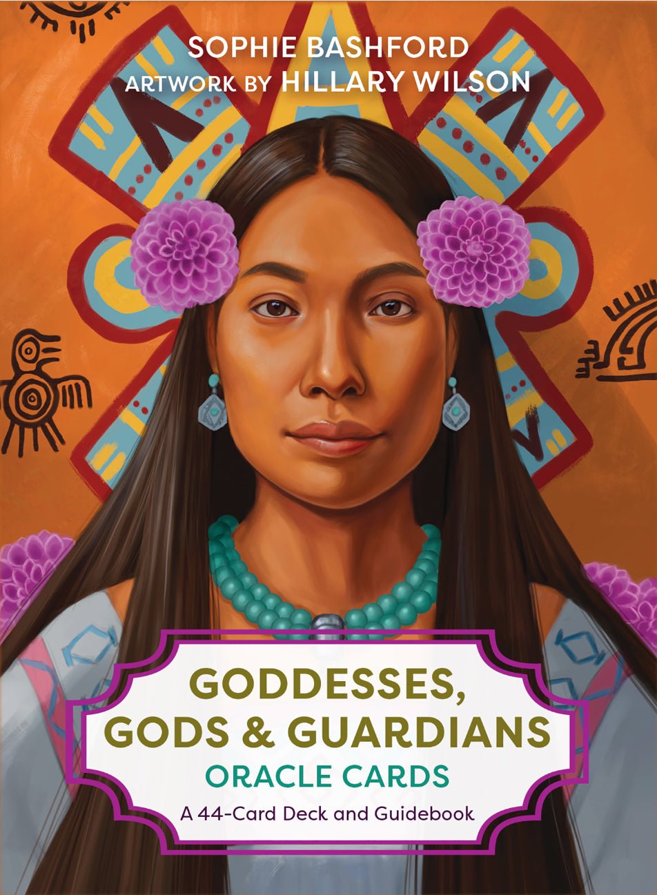 Goddesses Gods and Guardians Oracle box with diverse deity faces — Eternal Spirit