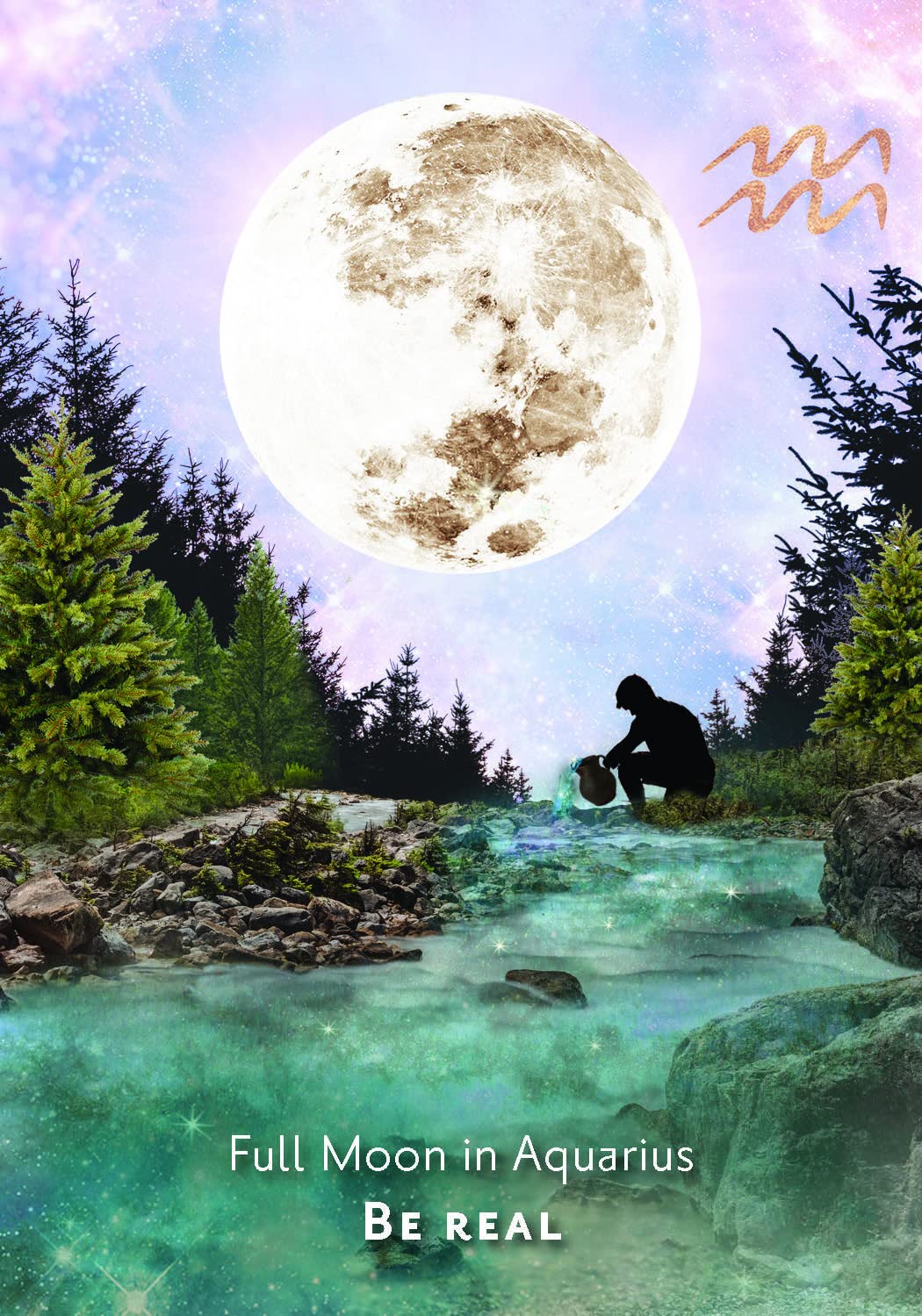 Moonology Manifestation Cards card capturing the deck's intuitive artistry — Eternal Spirit