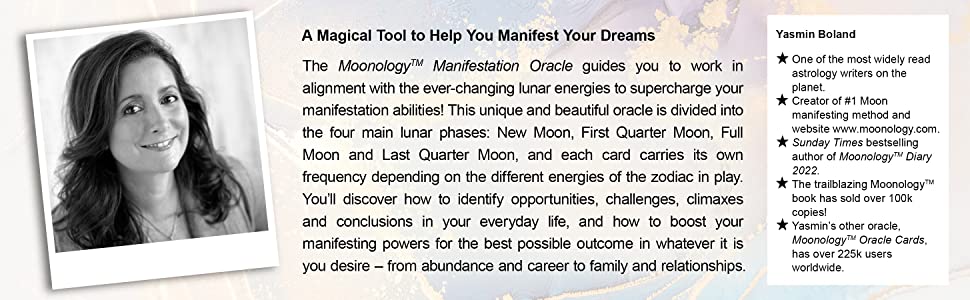 Moonology Manifestation Cards card exploring the deck's contemplative imagery — Eternal Spirit