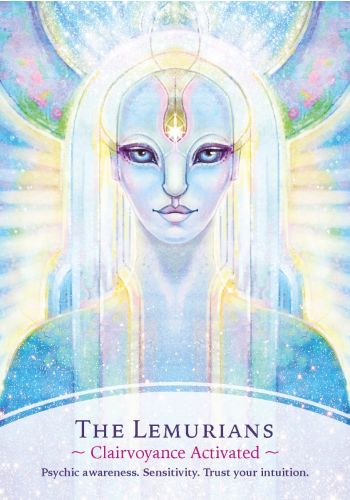 The Divine Masters Oracle card sharing the deck's luminous illustration style — Eternal Spirit