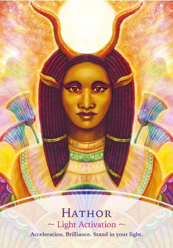 The Divine Masters Oracle card reflecting the deck's transcendent artwork — Eternal Spirit