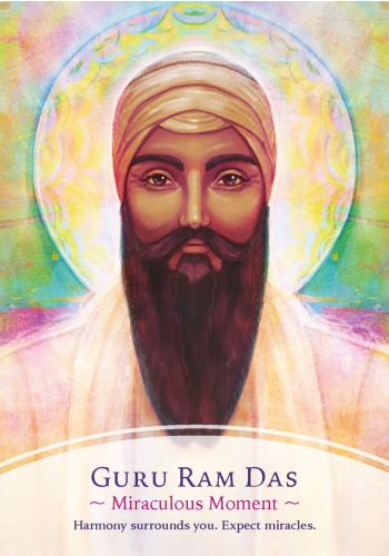 The Divine Masters Oracle card revealing the deck's deeply layered symbolism — Eternal Spirit