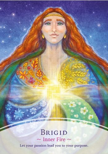 The Divine Masters Oracle card exploring the deck's contemplative imagery — Eternal Spirit