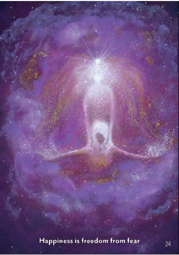The Healing Spirits Oracle card featuring the deck's enchanting card art — Eternal Spirit