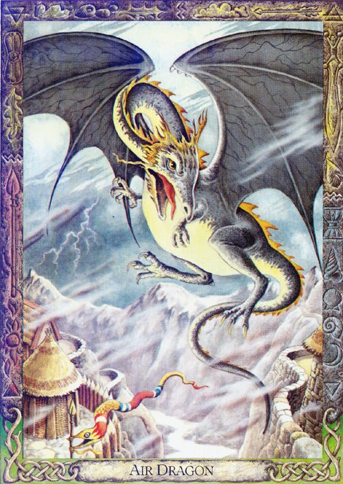 Druid Animal Oracle card showcasing the deck's evocative imagery — Eternal Spirit