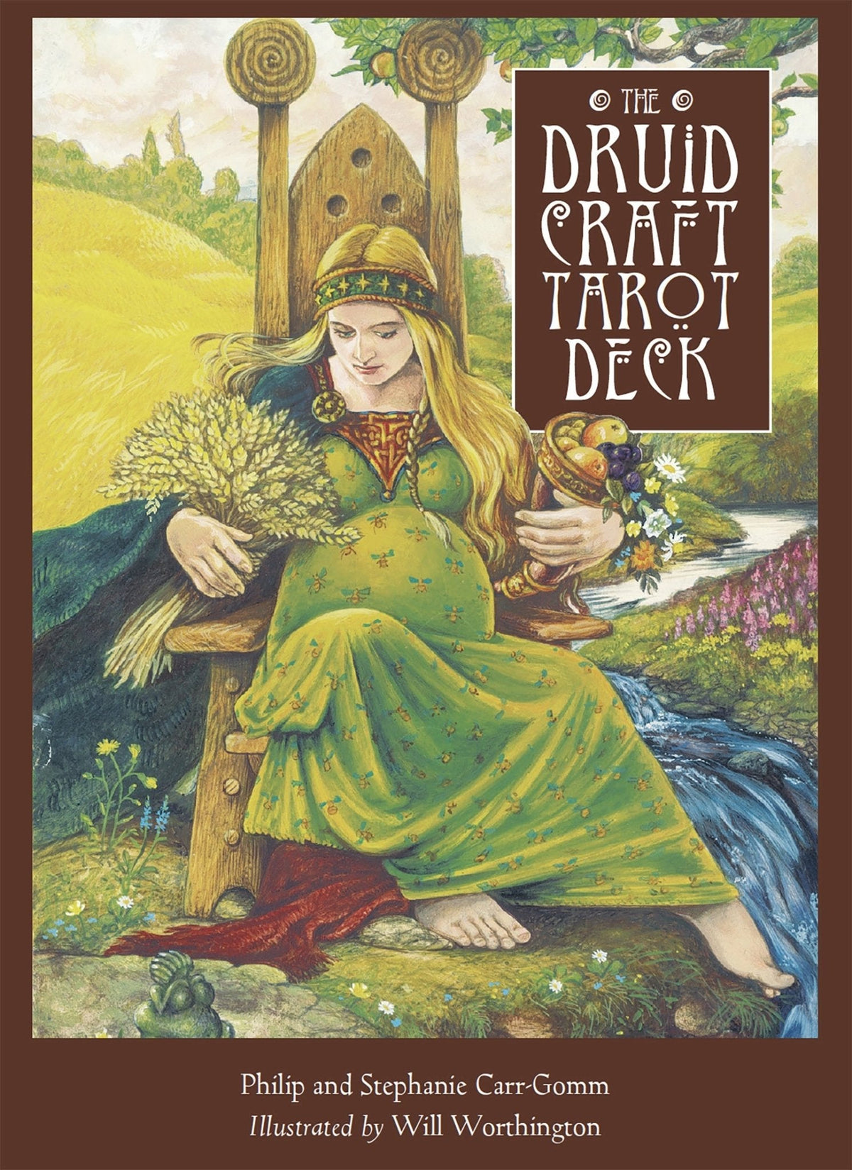 Box cover of The Druidcraft Tarot Deck tarot card deck — Eternal Spirit