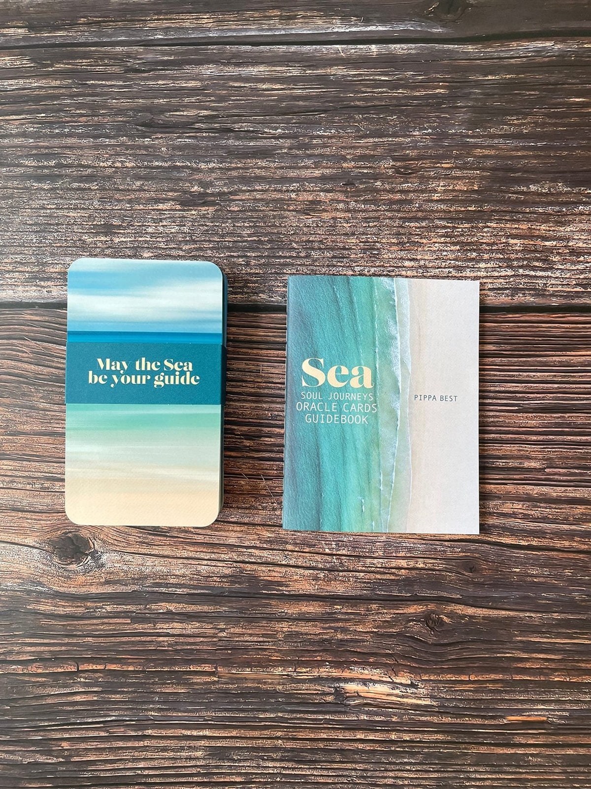 Sea Soul Journeys Oracle card exploring the deck's contemplative imagery — Eternal Spirit