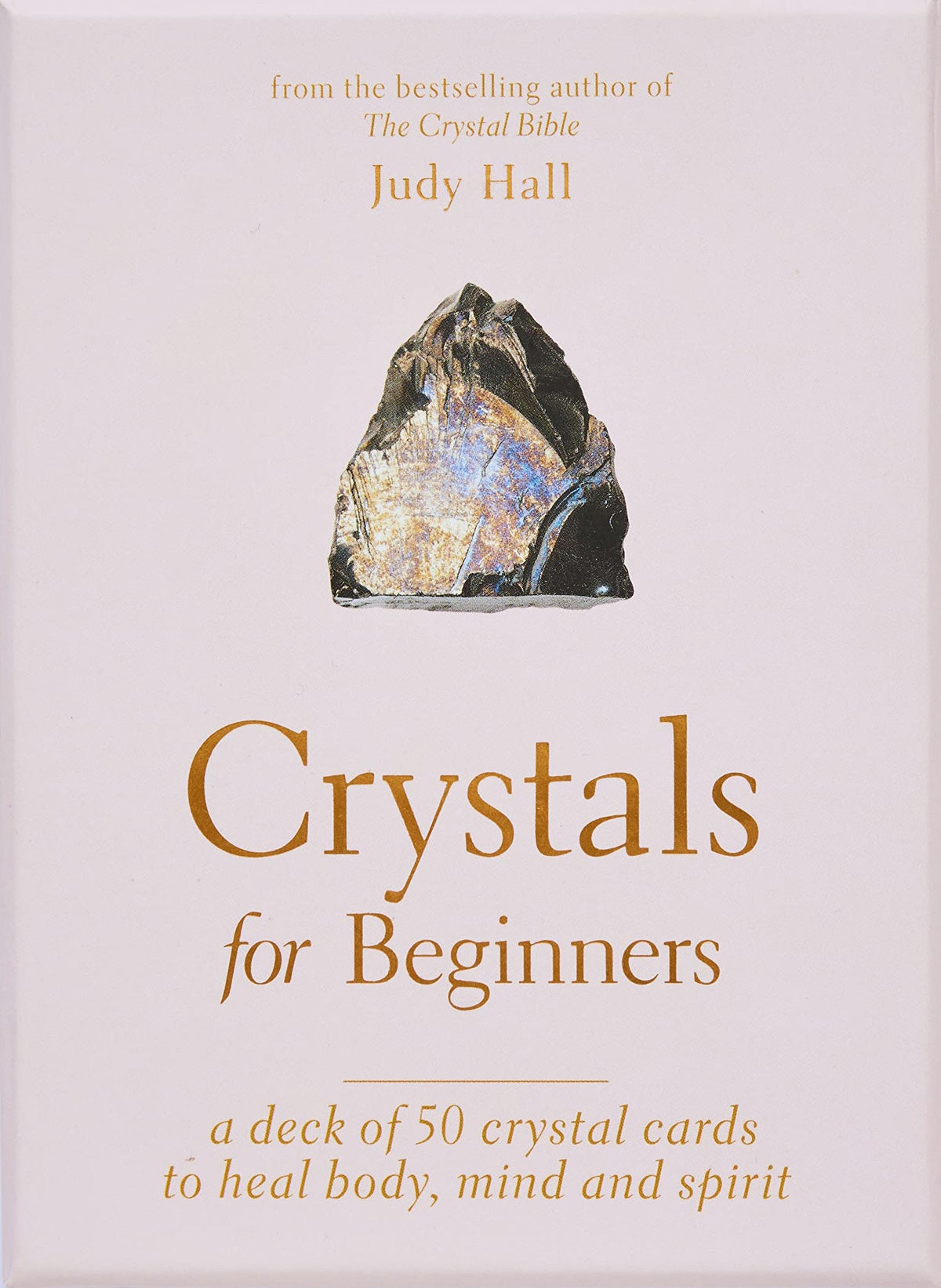 Crystals for Beginners pink box with crystal illustrations by Judy Hall — Eternal Spirit