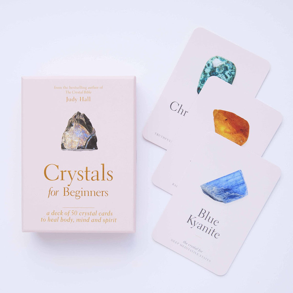 Crystals for Beginners card demonstrating the deck's inspired artistry — Eternal Spirit