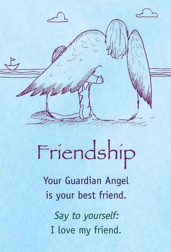 Angel Cards for Children card illuminating the deck's rich colour palette — Eternal Spirit