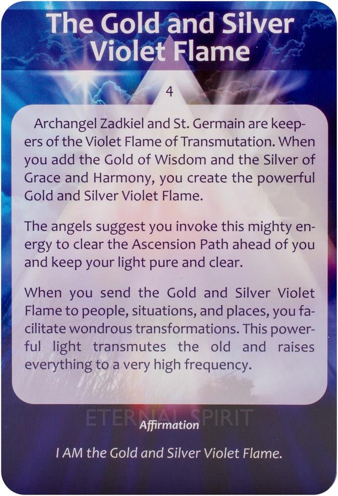 Ascension Cards card displaying the deck's hand-painted illustrations — Eternal Spirit